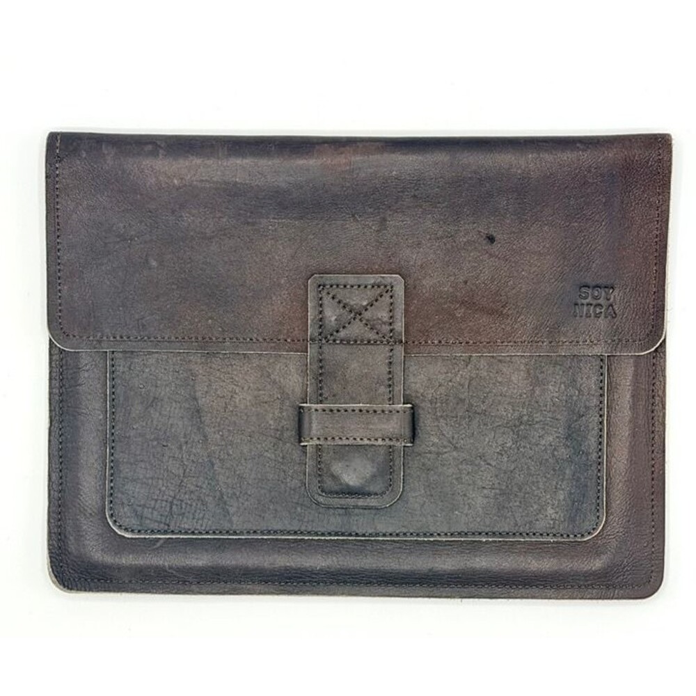 Soy Nica Handmade Leather Portfolio Document Case